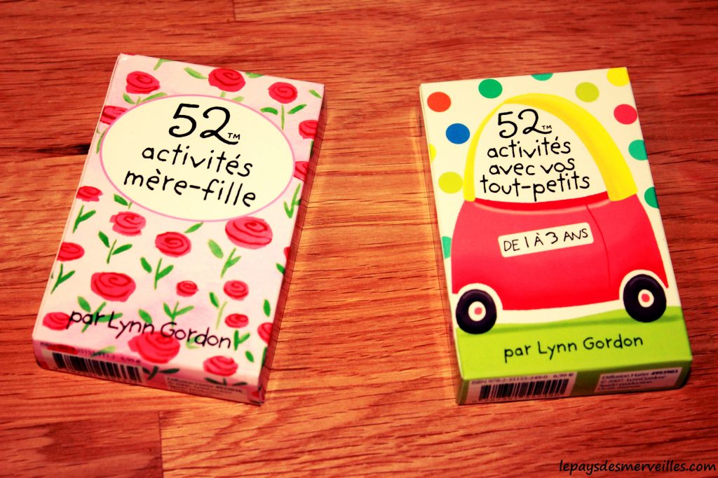 Cartes activités - 52 activités - Editions 365