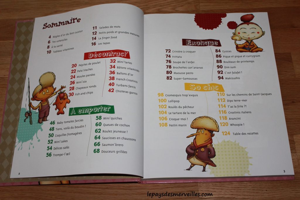 Graine de cuistot tapas et finger food - livre recettes enfants (2)