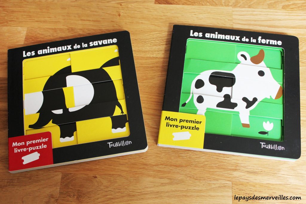 Mon premier livre-puzzle  les animaux de la savane & les animaux de la ferme (1)