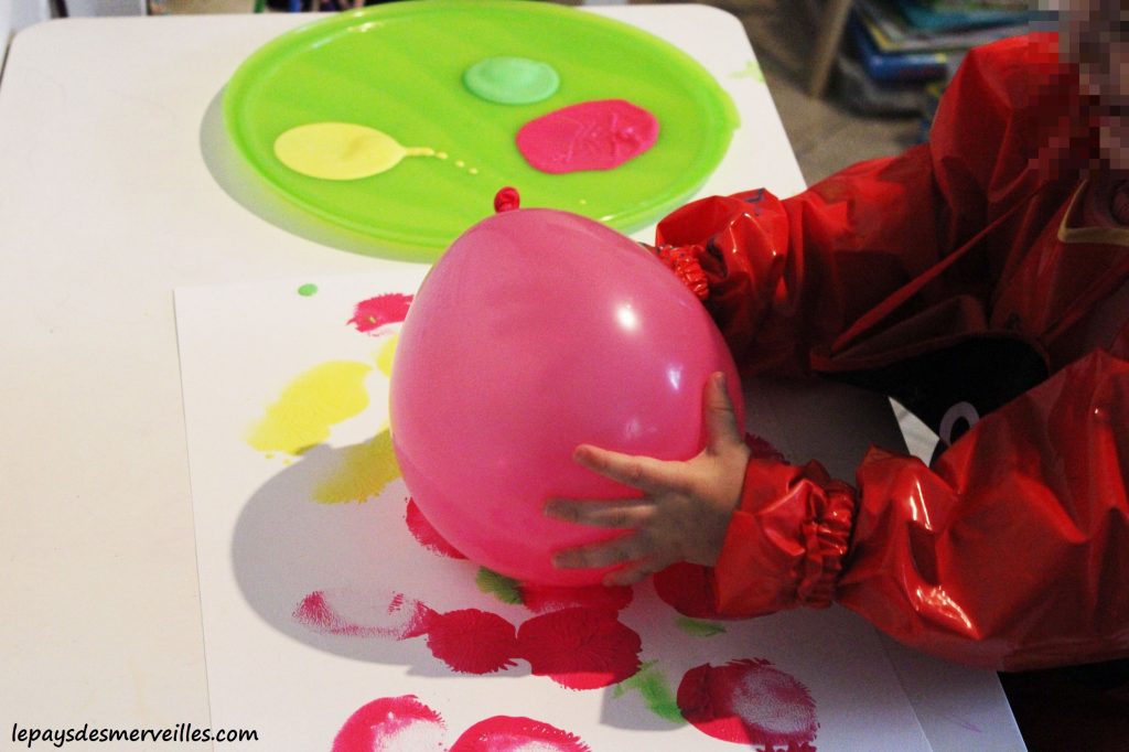 peindre avec un ballon (3)