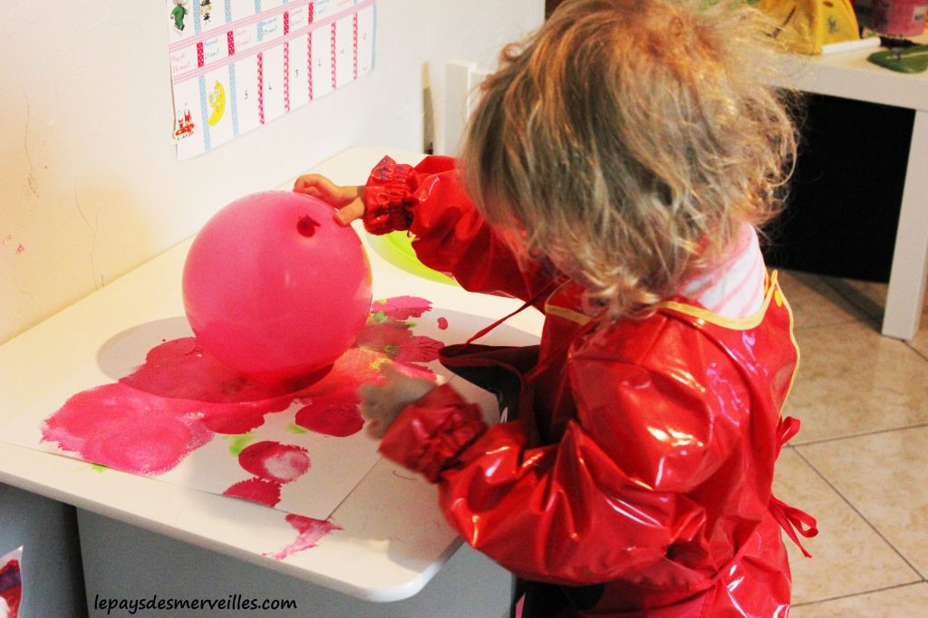 peindre avec un ballon (4)