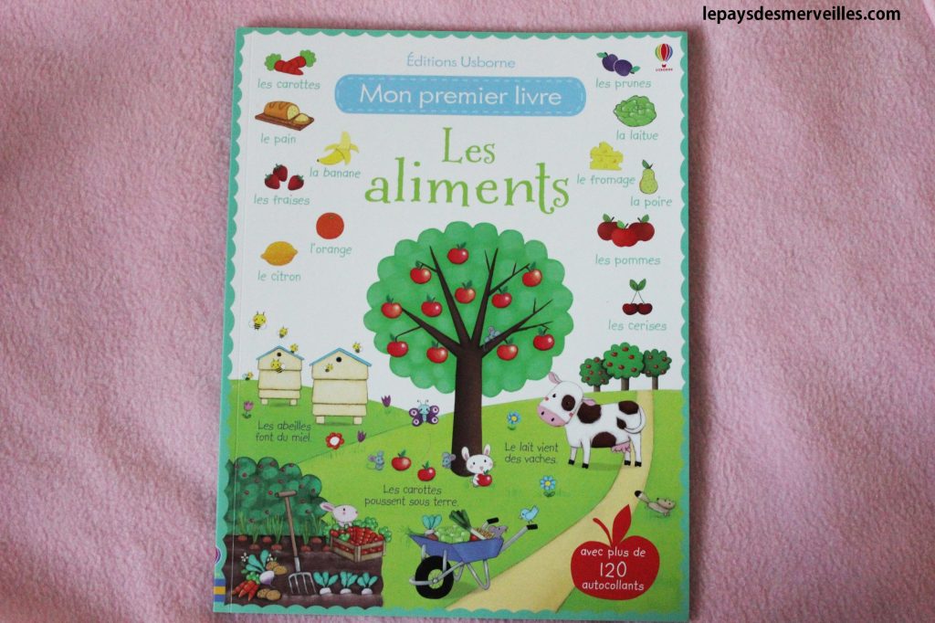 Mon premier livre les aliments Editions Usborne (1)