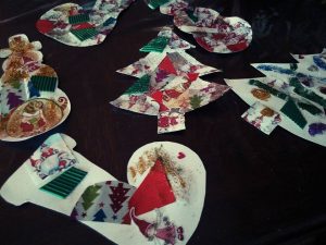 decoration noel patchwork