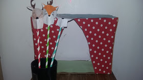 diy theatre marionnette papier