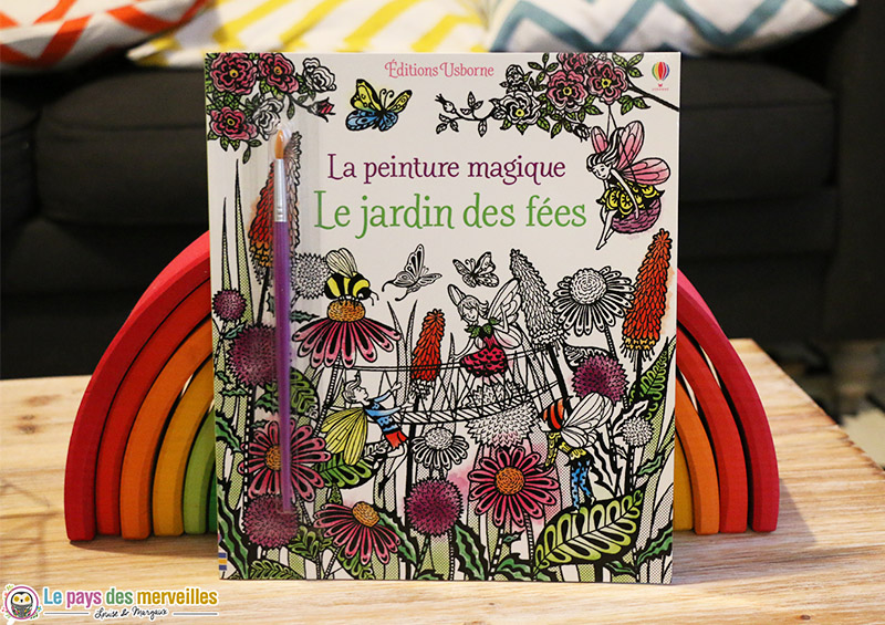 Peinture magique Le jardin des fees