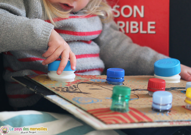 Planche à Visser Montessori En Bois - Jouet éducatif 3+ Ans, Avec Tournevis, Clés Et Vis, Développement Motricité Fine