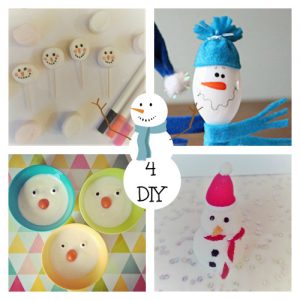 DIY bonhomme de neige