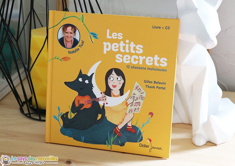 livre Cd les petits secrets des éditions Didier Jeunesse