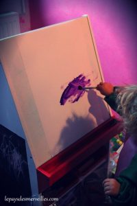peinture deux couleurs