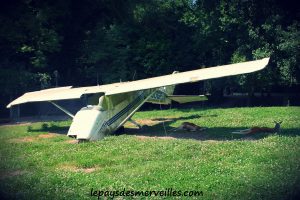 Avion écrasé dans l'enclos des kangourous à Cerza