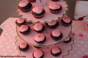 cupcake glaçage rose