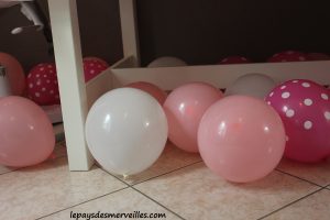 ballon de baudruche anniversaire rose