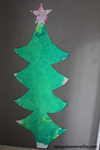 Bricolage sapin de Noel géant de l'avent 061113 (10)