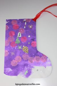 Chaussette de Noel - Bricolage enfant (2)