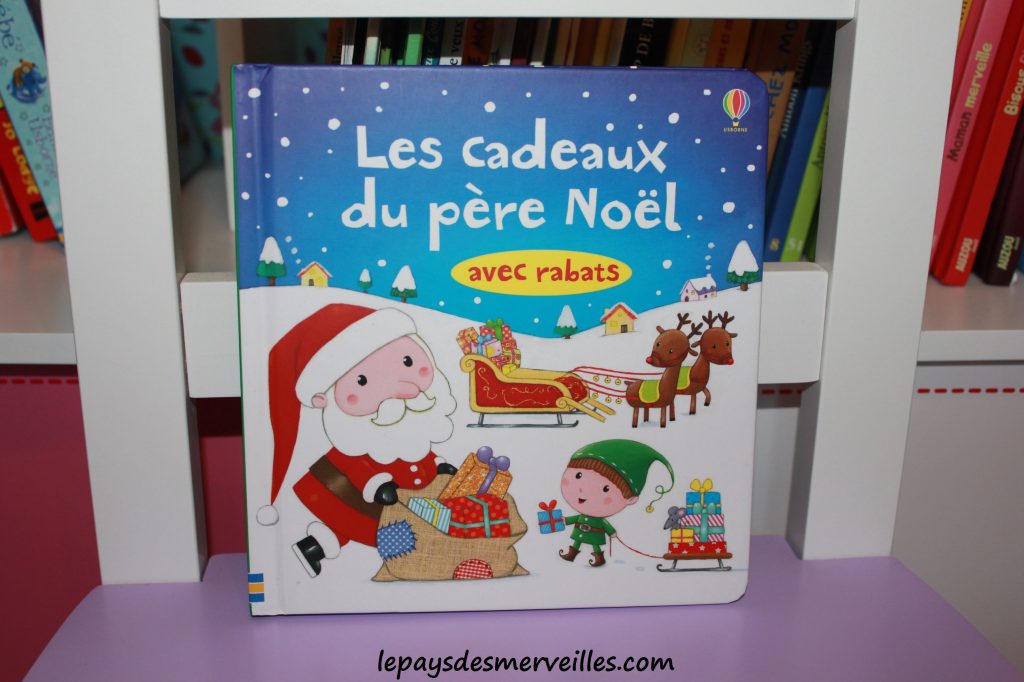 Les cadeaux du père noel avec rabats - livres de Noel usborne (2)