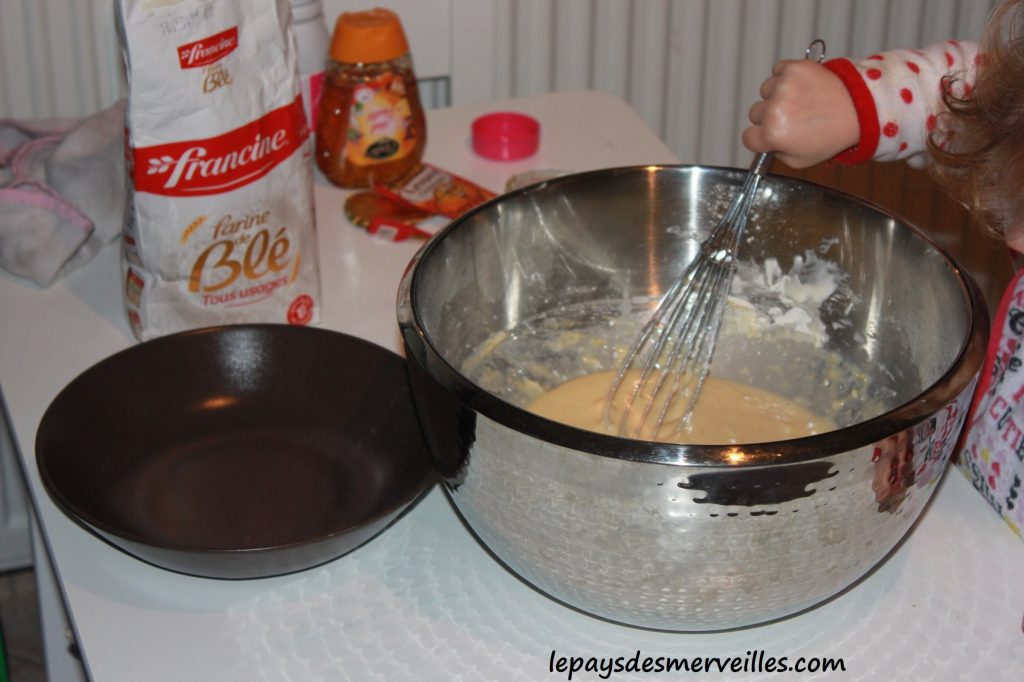 Recette gateau vanille chocolat miel (1)