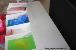 Activité sur les couleurs - Tri, collage et peinture (2)