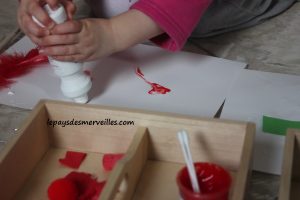 Activité sur les couleurs - Tri, collage et peinture (8)
