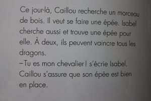 Caillou est amoureux (2)