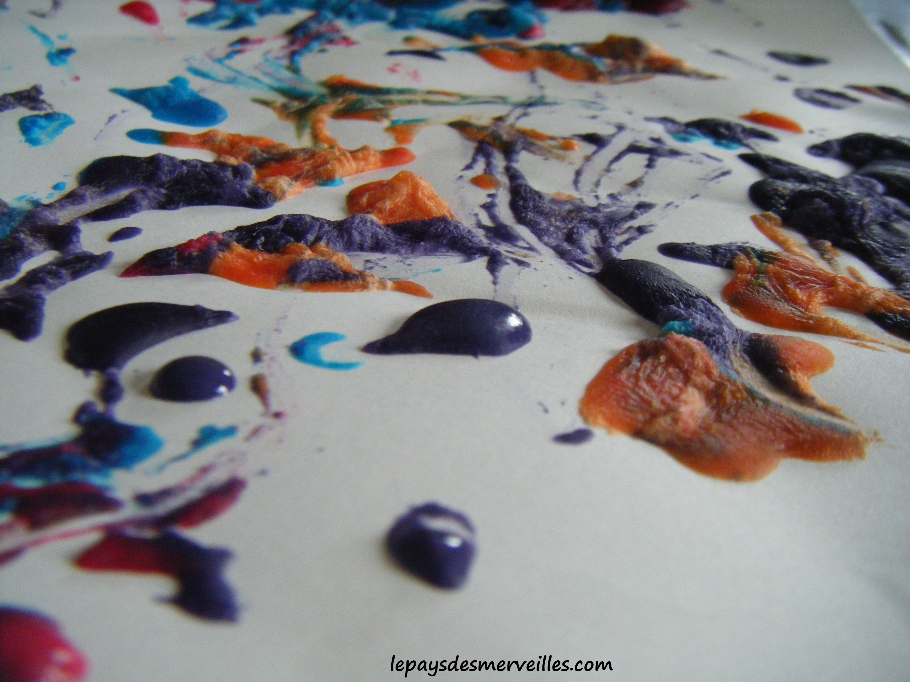 Peinture gonflante au microonde recette simple et rapide