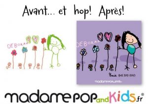 avant après Madame Pop and kids (2)