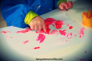 Bricolage coeur peinture - bricolage fête des pères fête des mères (11)