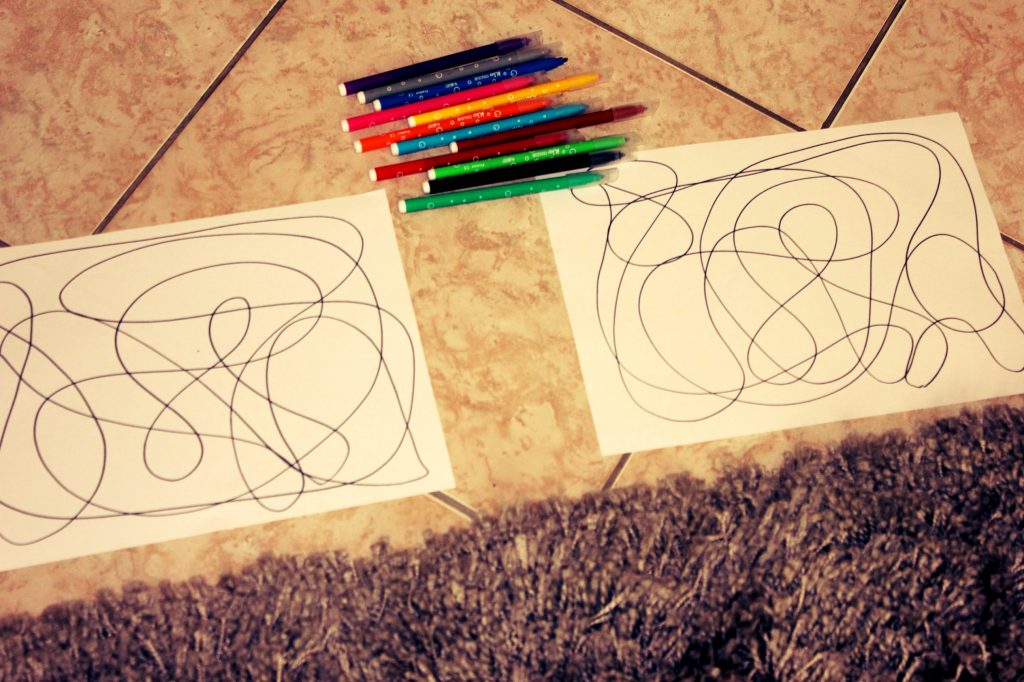 Coloriage à deux - activité maman et enfant (1)