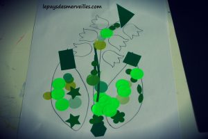 gommettes muguet