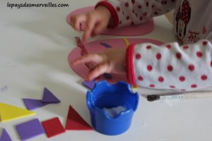 oeuf de Paques articulé avec poussin - bricolage Paques (3)