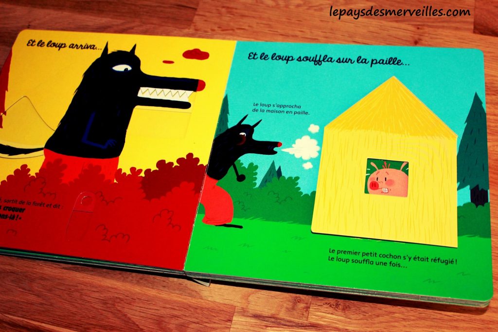 Les trois petits cochons - Editions Tourbillon - livre animé (2)