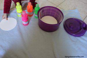 Peindre avec une essoreuse à salade (4)