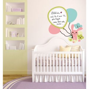 stickers effacable lapin kawai