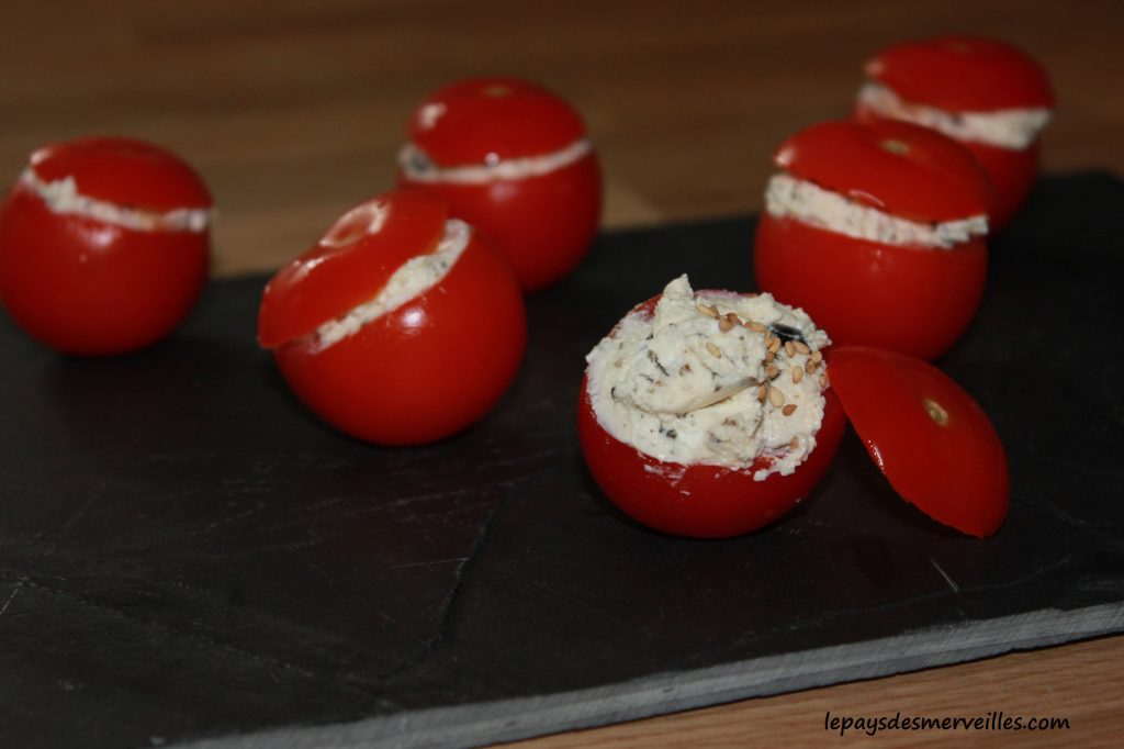 Graine de cuistot - Recette tomates cerises farcies (3)