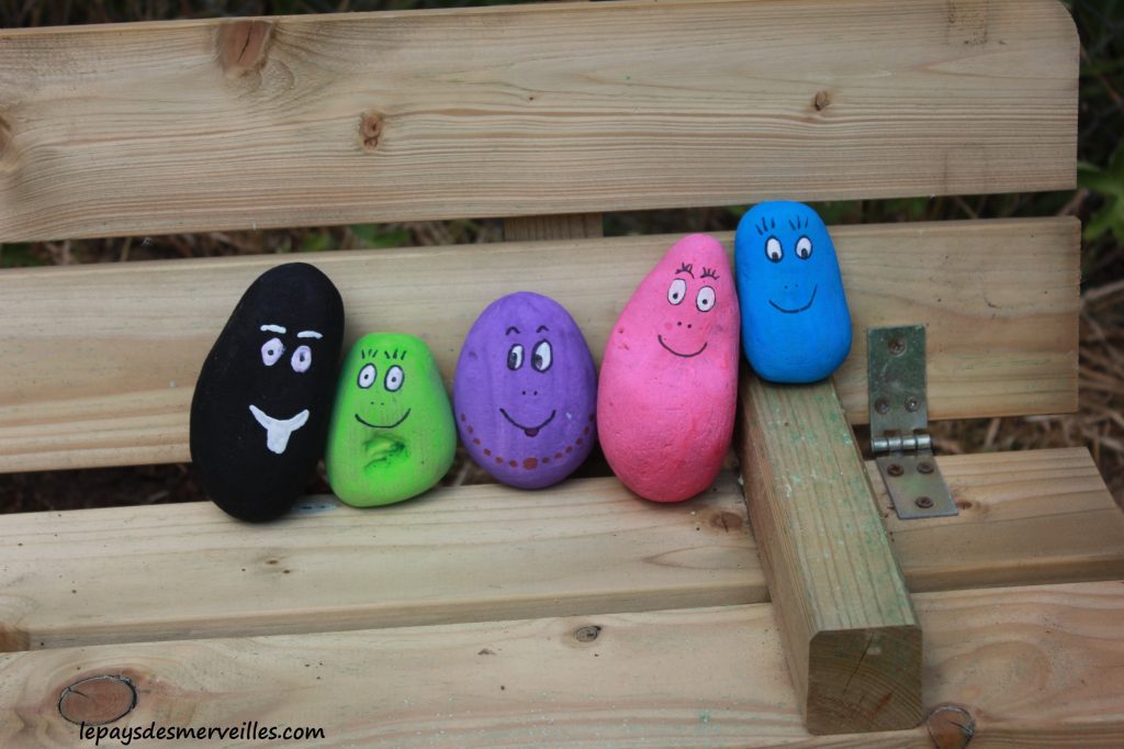 peinture galets Barbapapa (3)