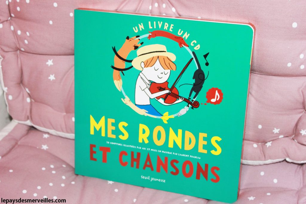 Mes rondes et chansons livre-cd