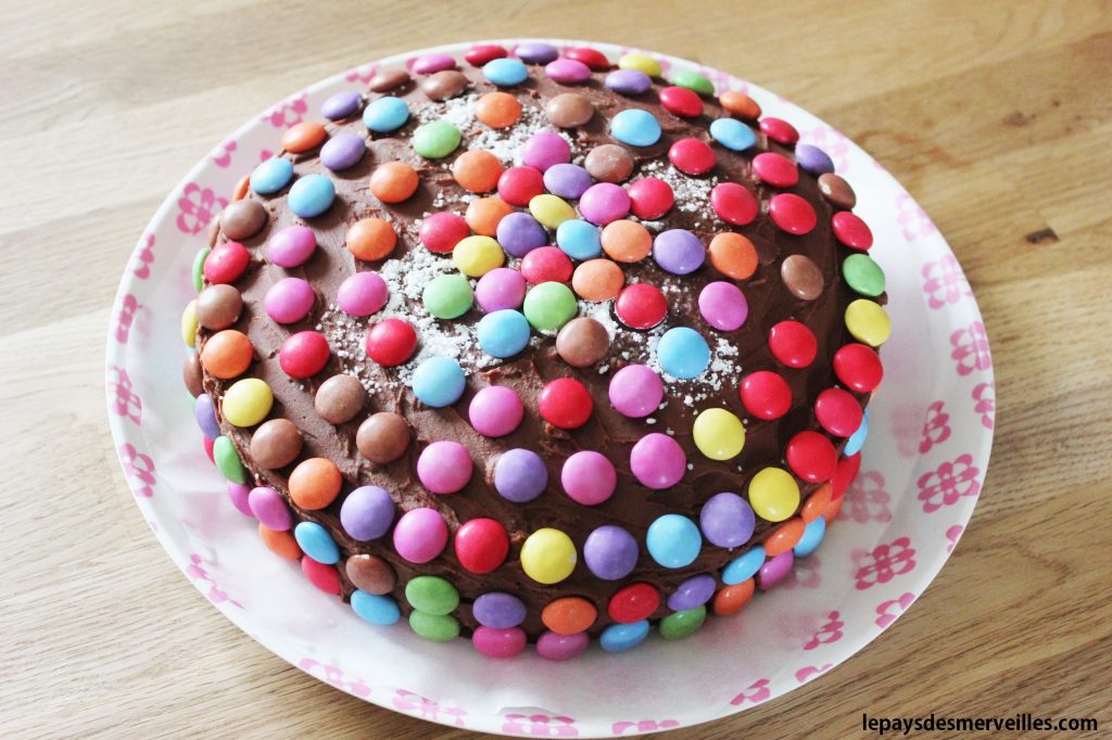 gateau au chocolat smarties