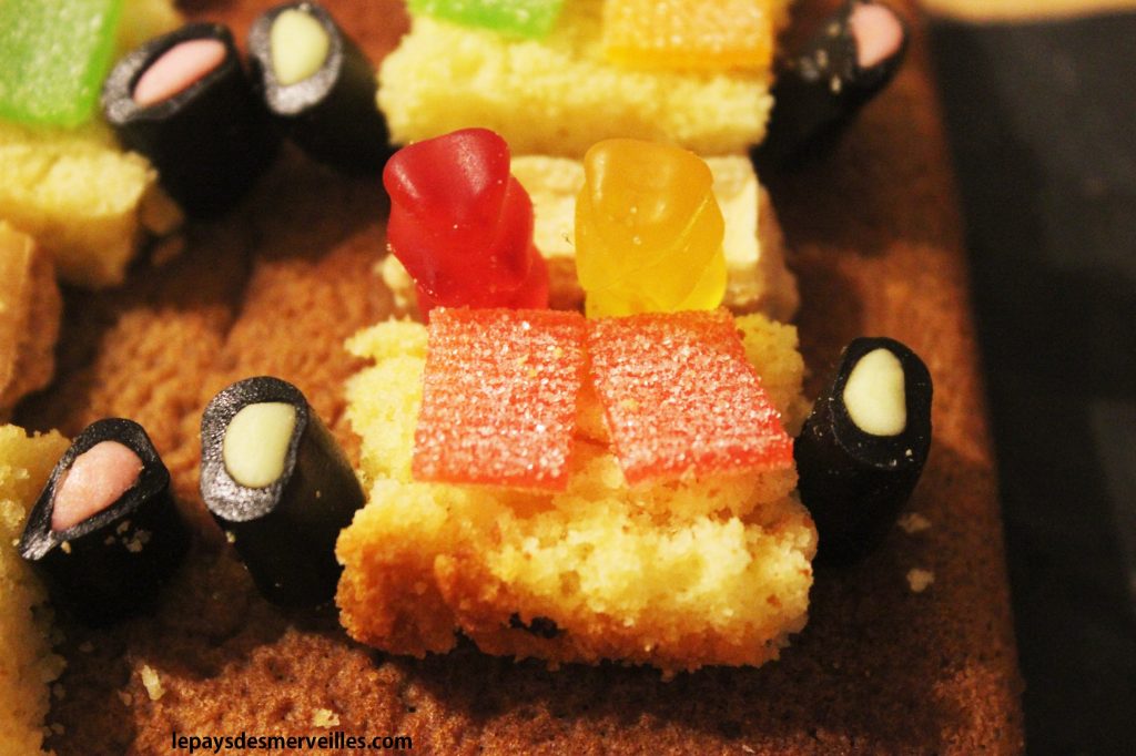 gateau bonbons