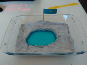 activité montessori lac et ile