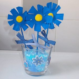 activité fleurs bleues