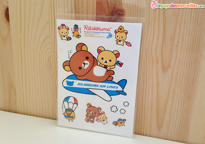 kawaii box tamtokki stickers