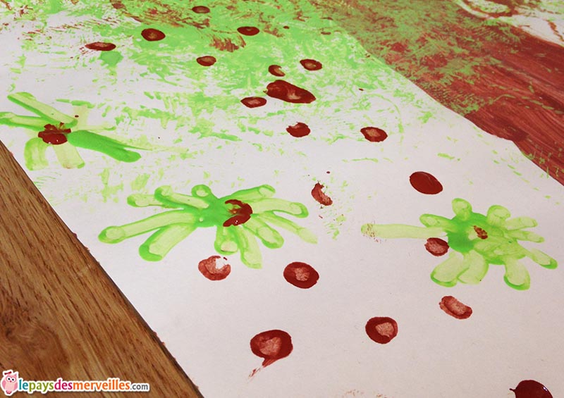 arbre d'automne peinture