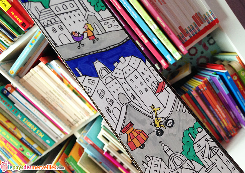 détails tour eiffel coloriage