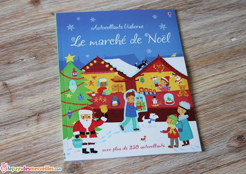 Autocollants Usborne Le marché de Noel (1)