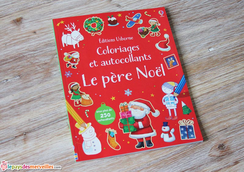 Coloriages et autocollants le pere noel usborne (1)