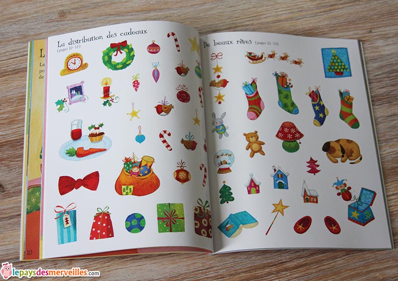 Coloriages et autocollants le pere noel usborne (4)