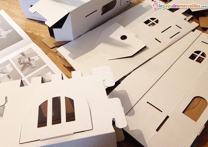 chateau carton en kit