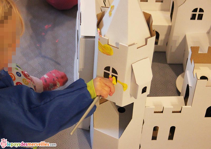 chateau en carton à customiser CALAFANT (3)