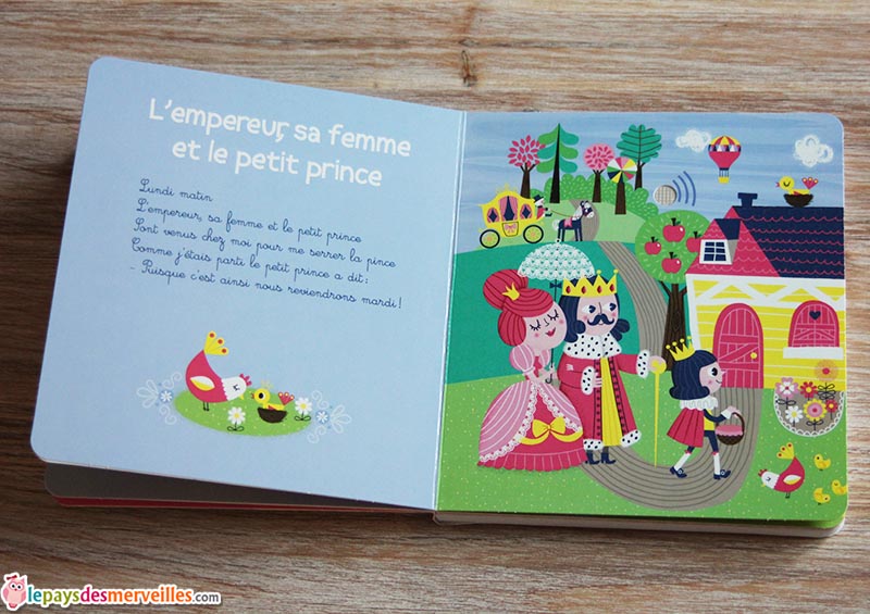 comptine l'empereur sa femme et le petit prince