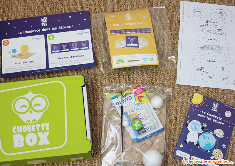 matériel chouette box septembre