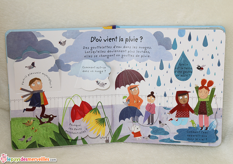 d'ou vient la pluie Usborne